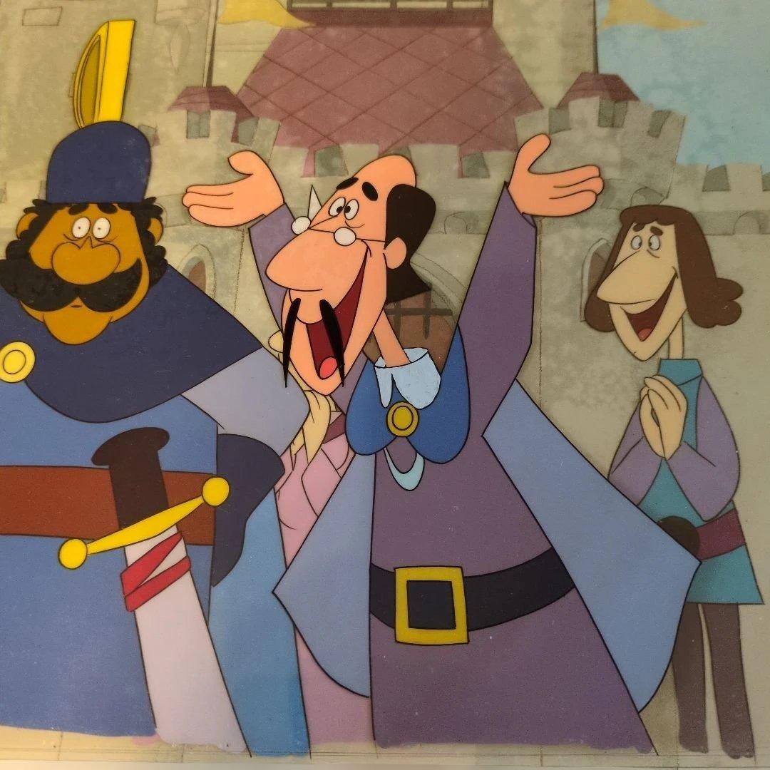 虫プロの遺産 なつかしの世界名作 アンデルセン物語 『裸の王様』セル画