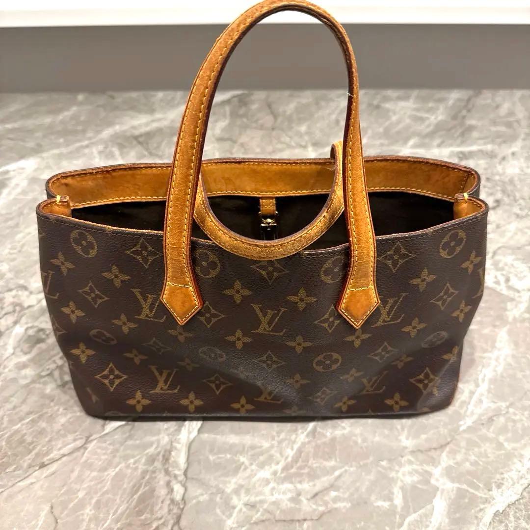 ルイヴィトンウィルシャーPM ハンドバッグ モノグラムキャンバス レディース