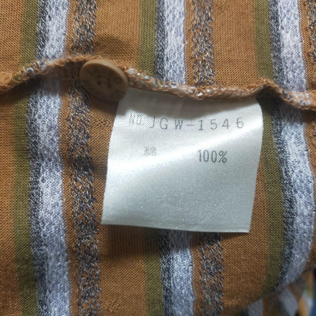 【80s-90s】 尾崎将司 ジャンボ尾崎 総柄 ポロシャツ フリーサイズ