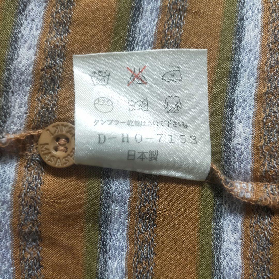 【80s-90s】 尾崎将司 ジャンボ尾崎 総柄 ポロシャツ フリーサイズ