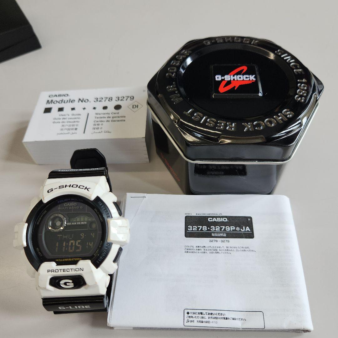 G-SHOCK 3278-3279 ホワイト/ブラック