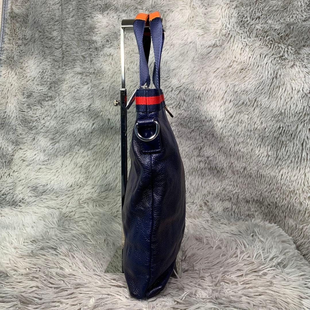 美品 GUCCI グッチ トートバッグ ショルダーバッグ シェリーライン