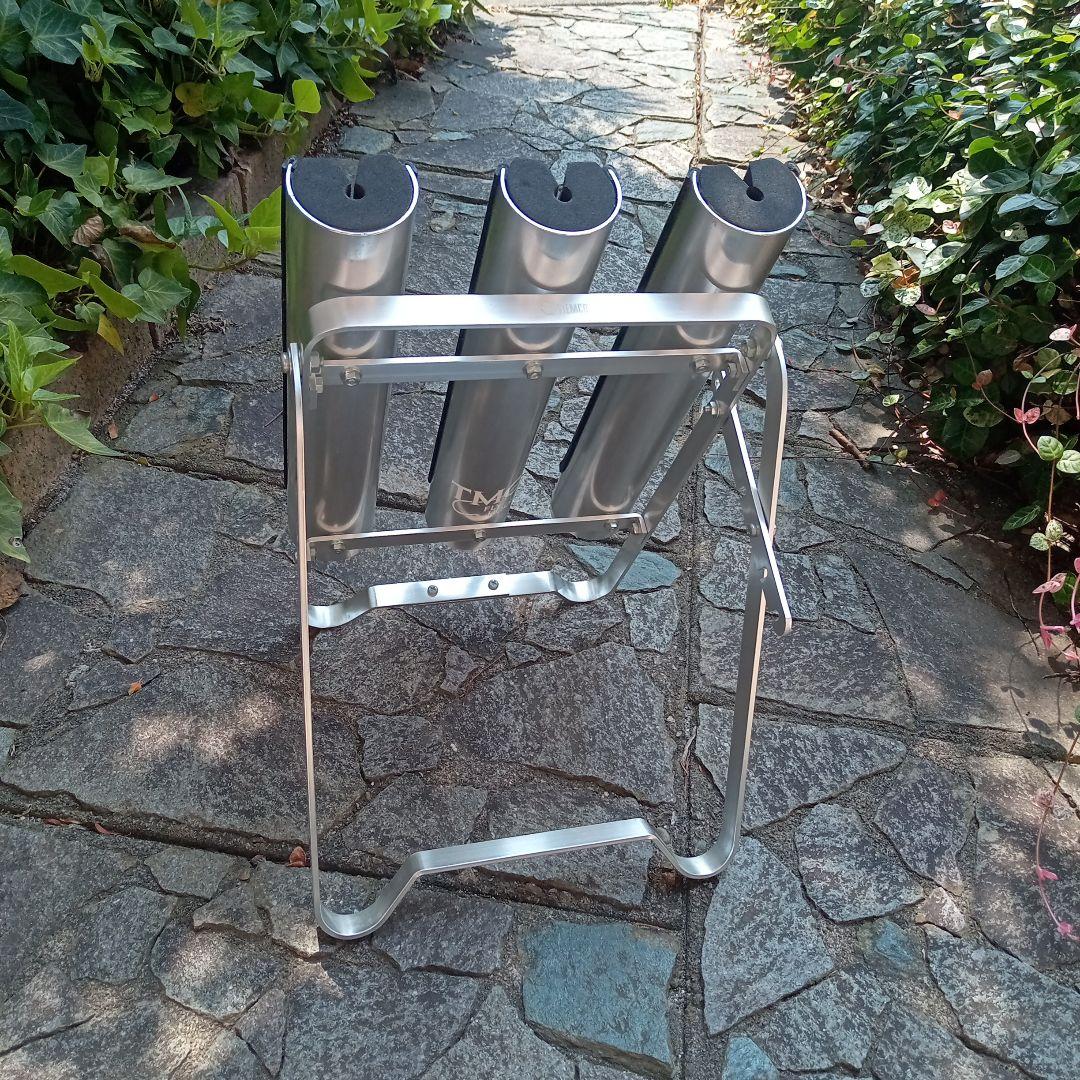 ティムコ(TIEMCO) フライロッドスタンド アルミ製 3本収納