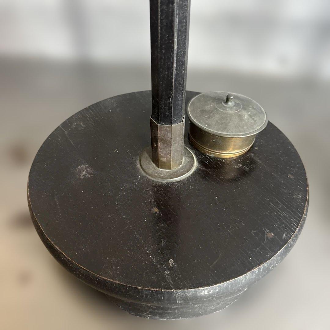 ヴィンテージ　燭台金属製キャンドルスタンド 2本セット