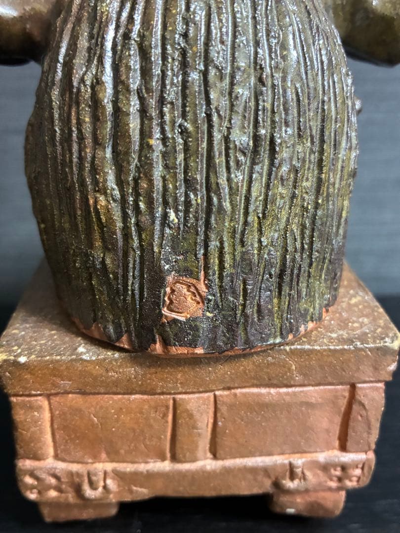 唐津くんち 青獅子 唐津焼 中野窯 香炉