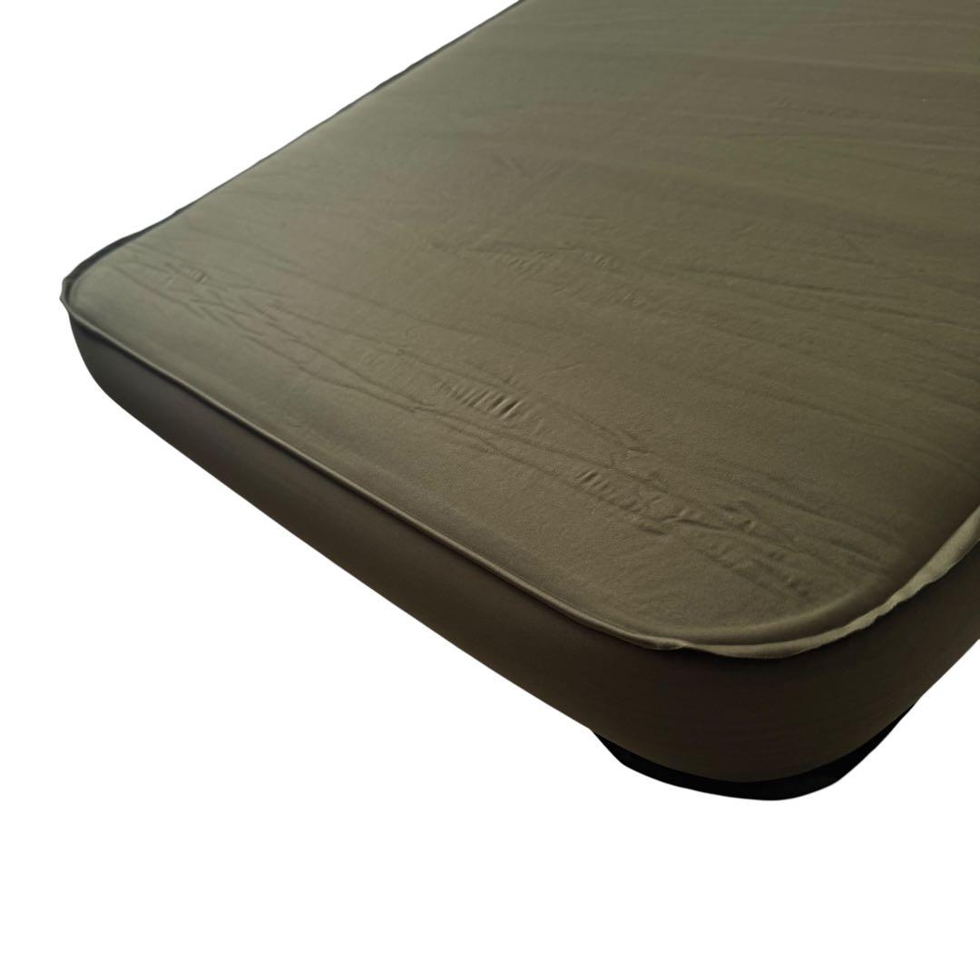 美品 WAQ リラクシングキャンプマット 10cm オリーブ シングル