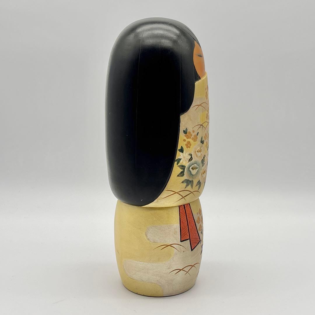 野沢薫 創作 こけし 夢小袖 内閣総理大臣賞受賞作家 Kokeshi Doll