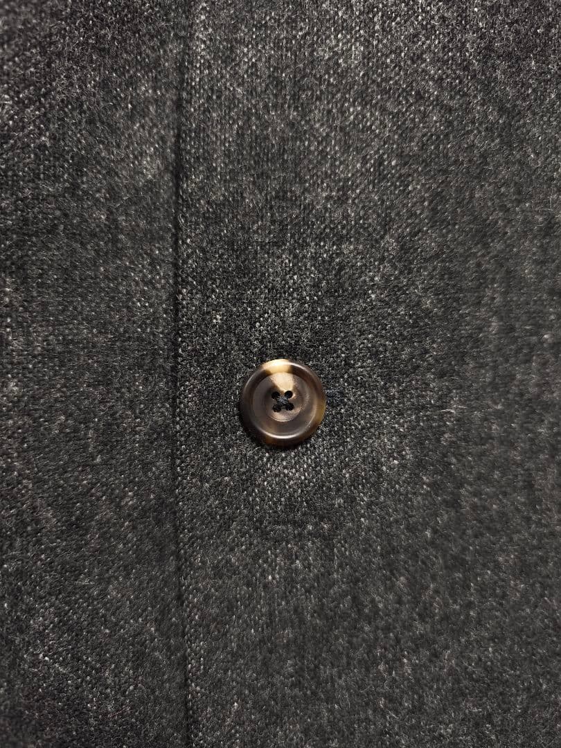 美品　S.E.H KELLY ウールジレベスト　チャコールグレー　サイズS