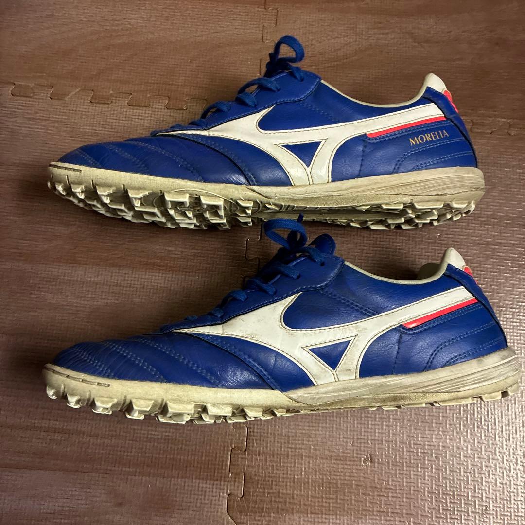 ミズノ　モレリアTF ジャパンブルー　限定色　27.0
