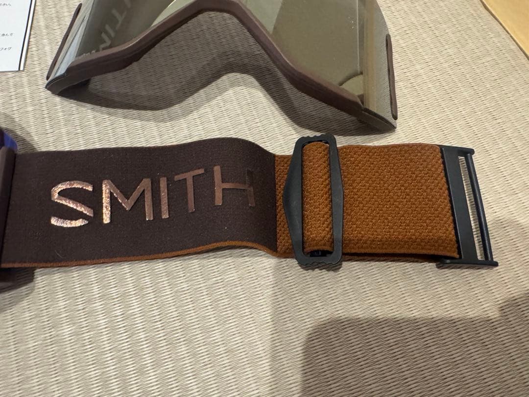 【廃盤カラー】Smith スカッドマグ Sepia Luxeスペアレンズ