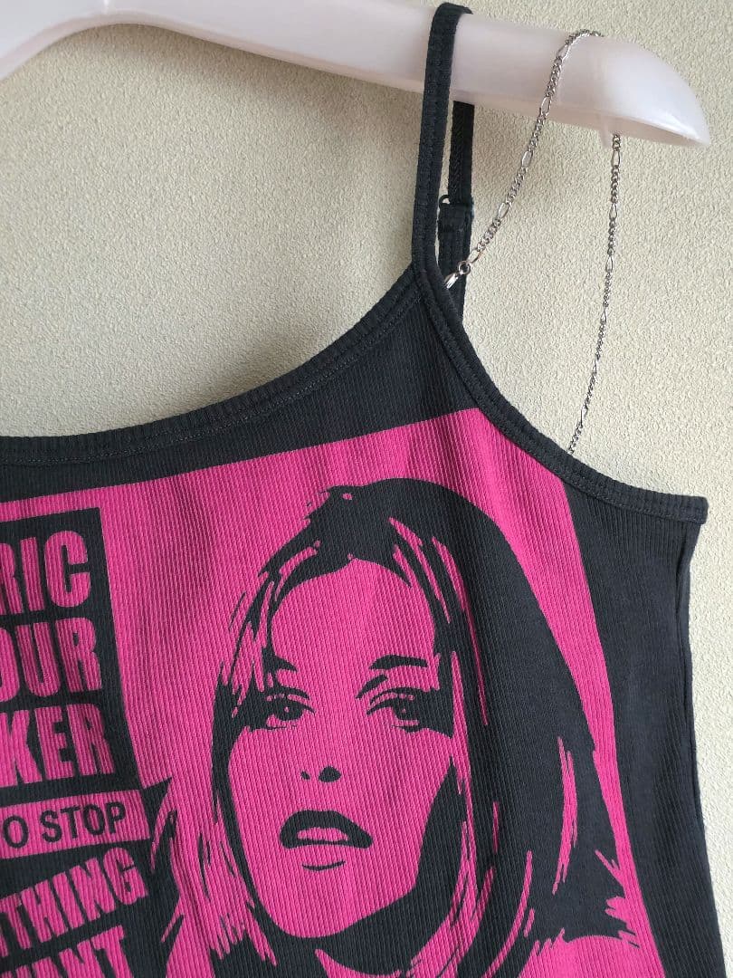 HYSTERIC GLAMOUR キャミソール チェーンストラップ付き