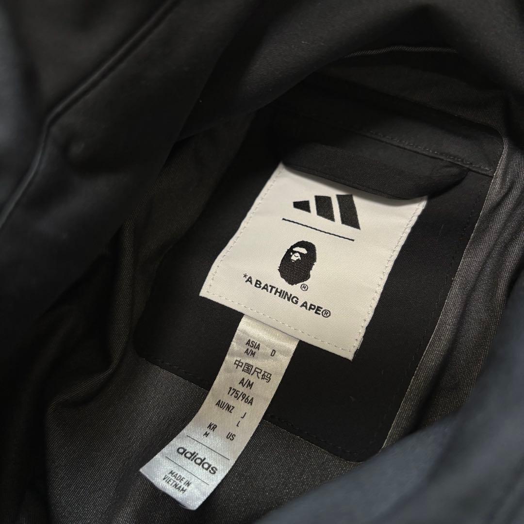 セットアップ アベイジングエイプ アディダス ゴルフ ブルゾン カモ 迷彩