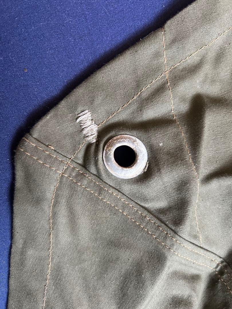 ポーランド軍幕　サイズ3 ファスナー加工済み　military surplus