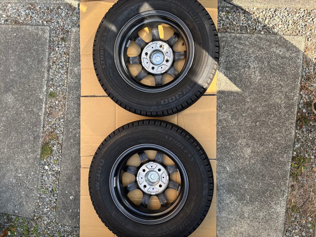 アルミホイール１２インチタイヤ２本セット その2