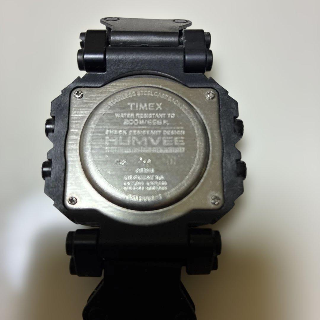 か*の様 TIMEX HUMVEE デジタル腕時計 クラシック　ブラック　美品