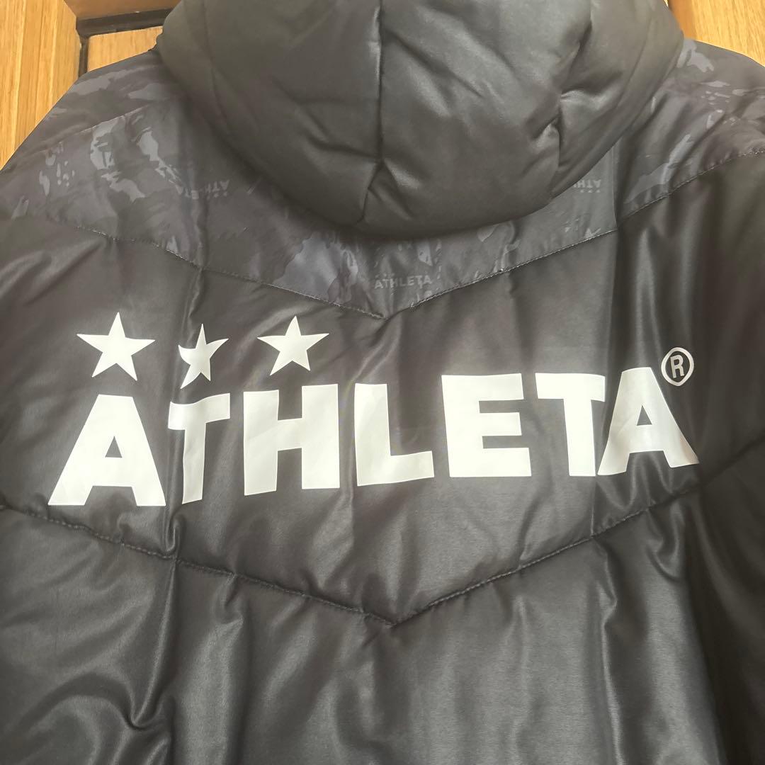 8800円→8500円へ　ATHLETA ベンチコート ブラック　S アスレタ