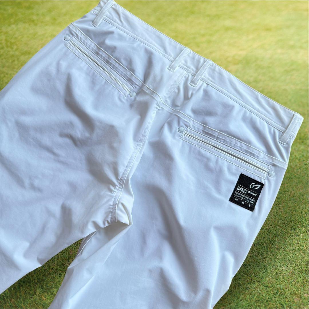 極美品　現行モデル　マスターバニー　パンツ　M〜L相当　白　ホワイト　ドライ　5