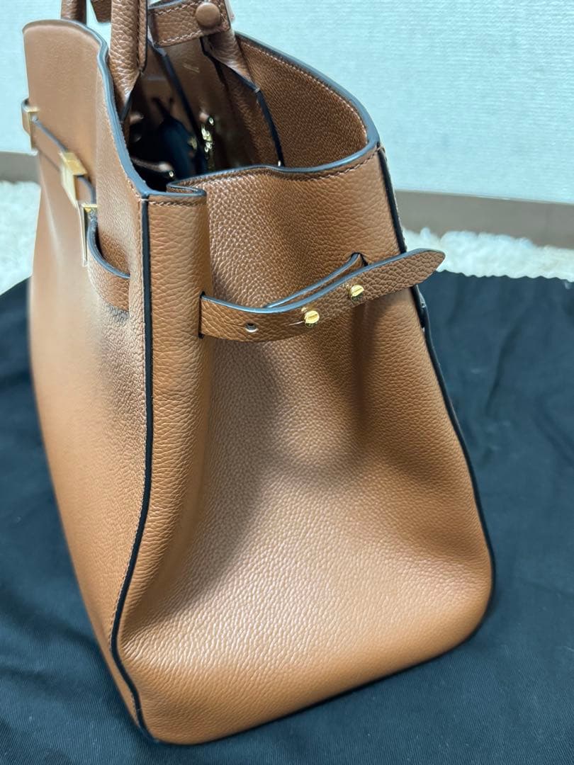 大特価！！！！！DEMELLIER 2way レザートートバッグ