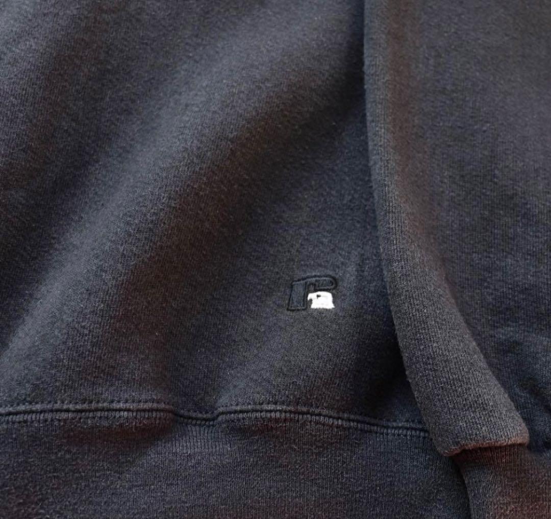 USA製90s Russell highcotton ハイコットン ブラック L