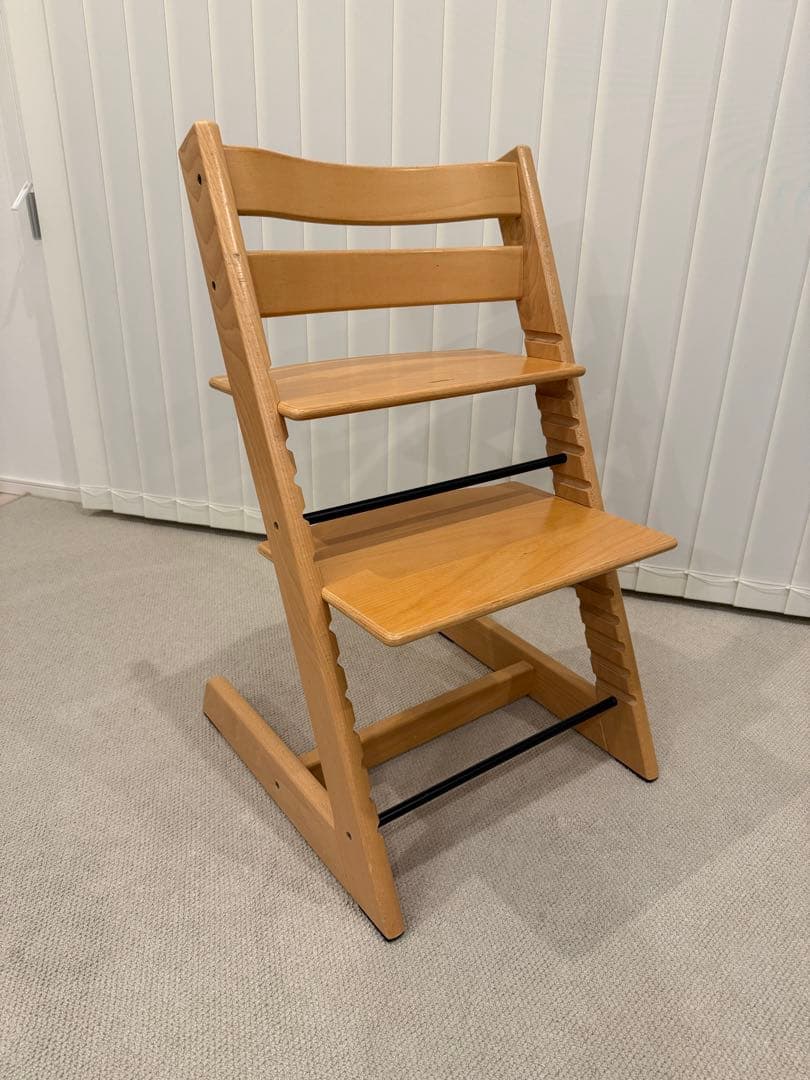 正規品 ストッケ トリップトラップ ナチュラル 新型 シリアル4 美品