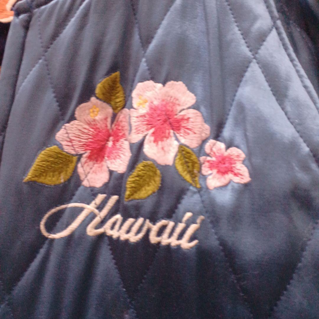 ネ*コ様 激レア！　HYSTERIC 刺繍スカジャン ターコイズ