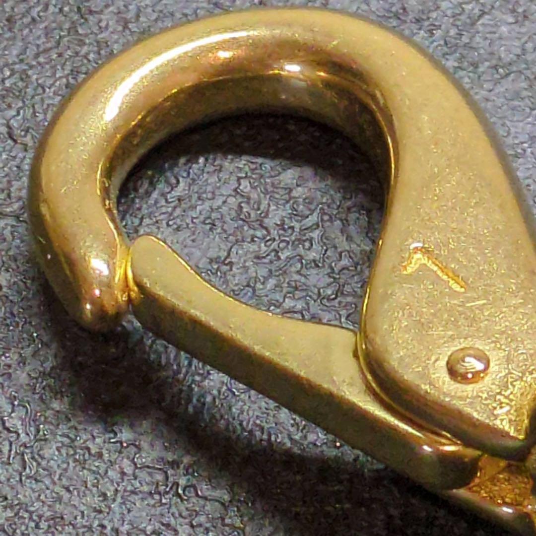 tettetetsuo真鍮　スナップフックA-BIG　キーリング　✖️12