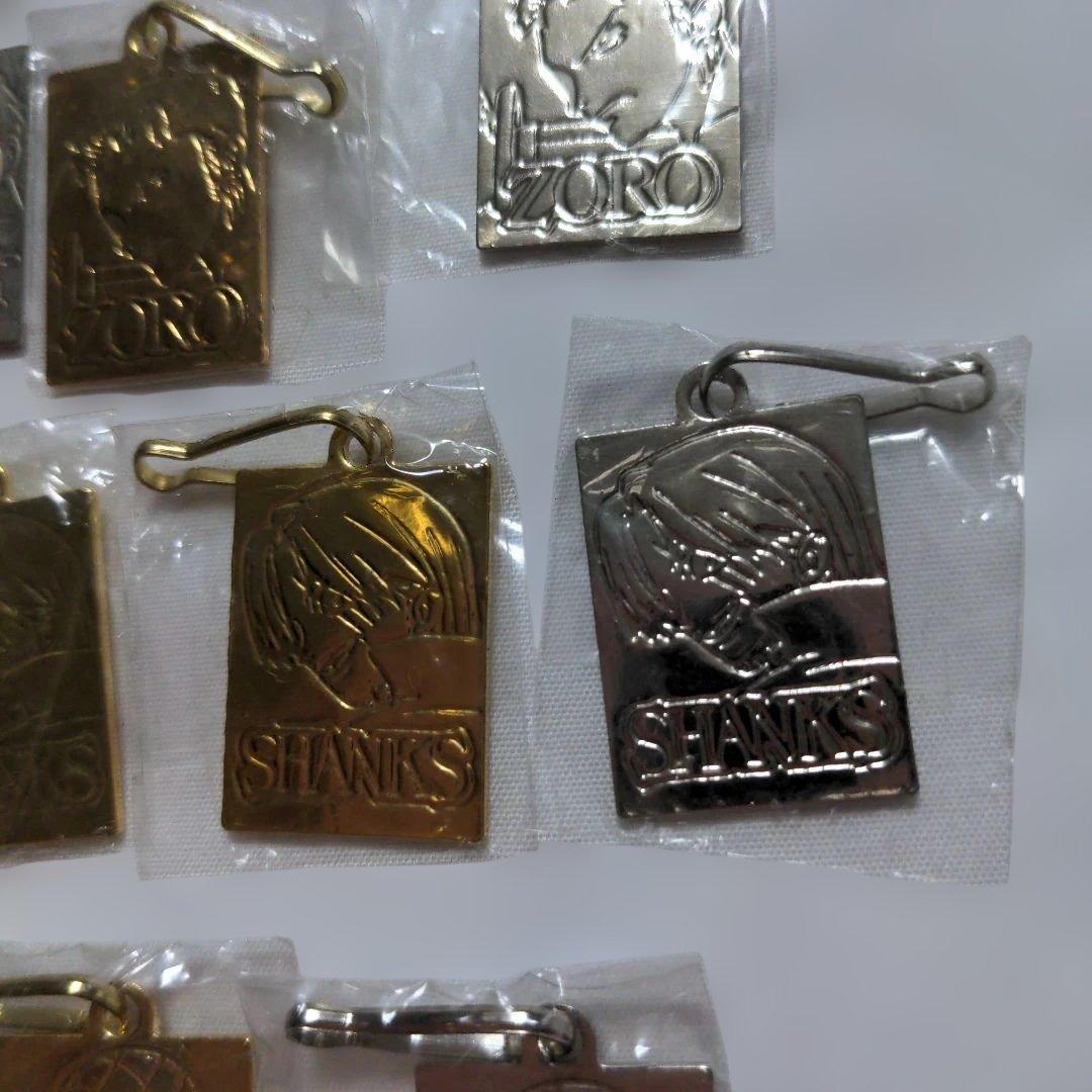 ワンピース　2000年　メタルプレート　チャーム 14個セット