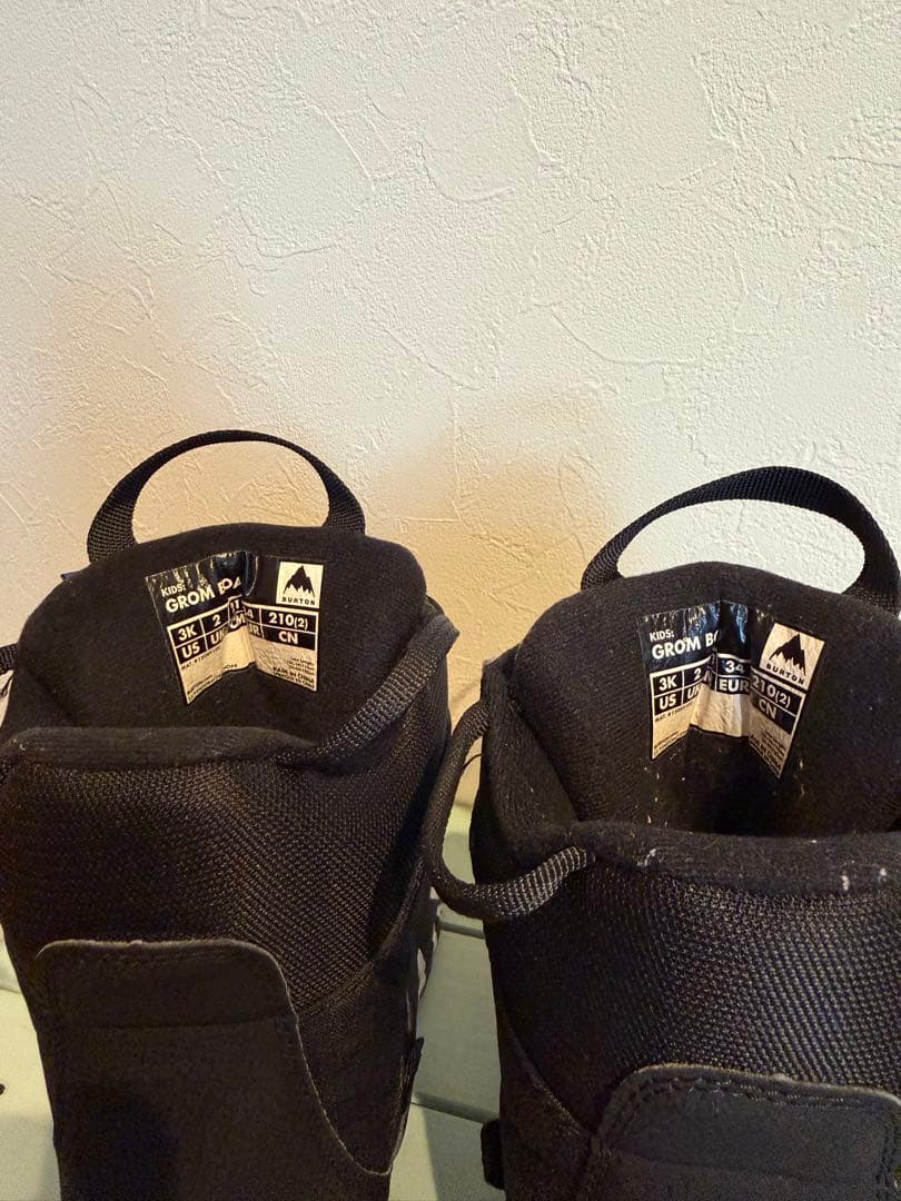 Burton Grom スノーボードブーツ 21cm 子供用 ブラック