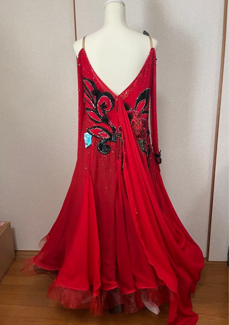 タカダンス　社交ダンス用　ドレス　2L 大きいサイズ