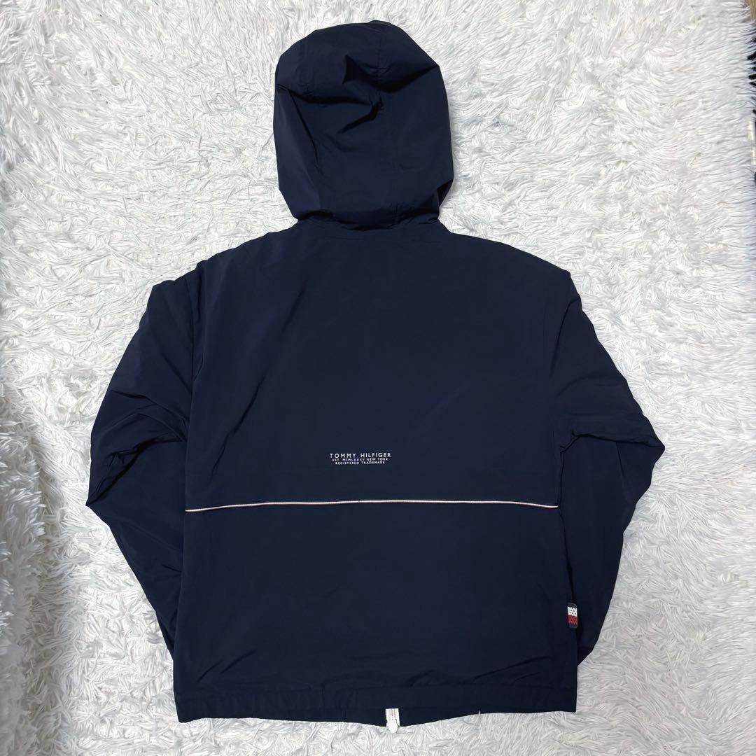 最新作 トミーヒルフィガーゴルフ ブルゾン ネイビー ナイロン パーカー