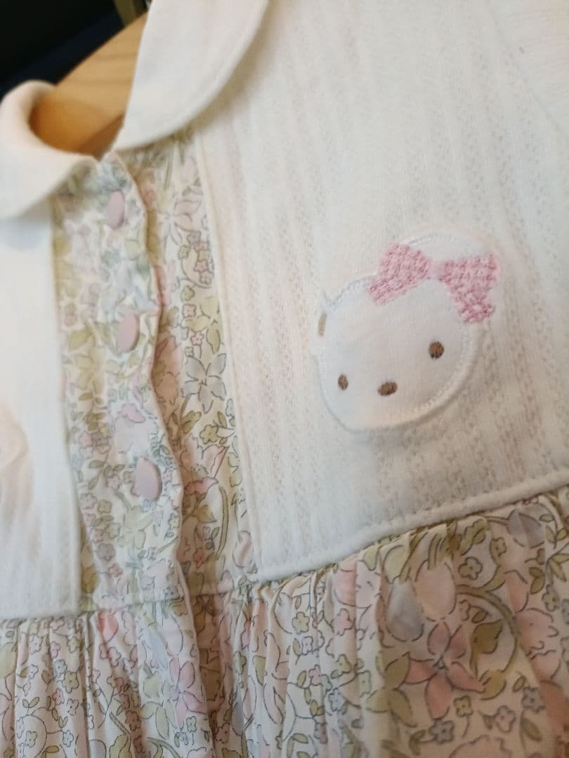 美品！70 ファミリア ロンパース カバーオール フォーマル リバティ 結婚式