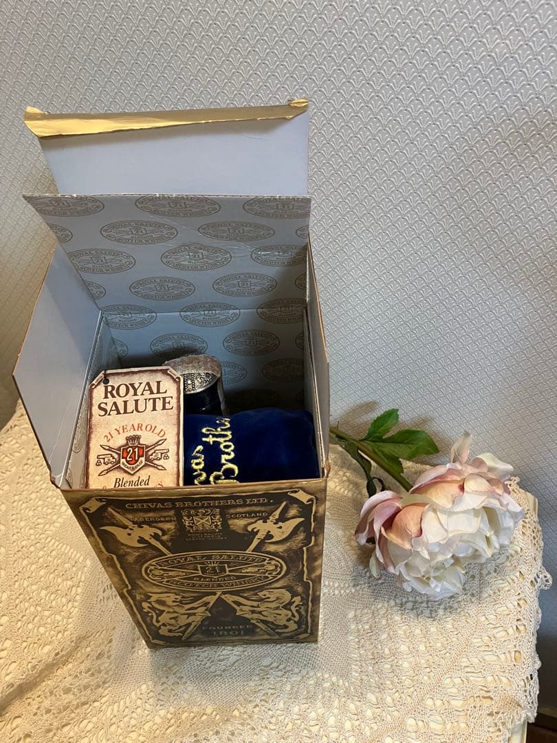 超美品 SALUTE 21YEAR OLD 青ビンテージ新品未開封品