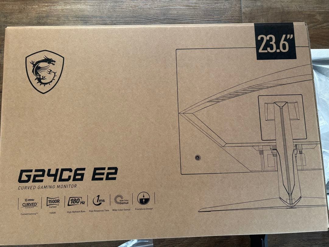 MSI G24C6 E2 23.6インチ 湾曲ゲーミングモニター