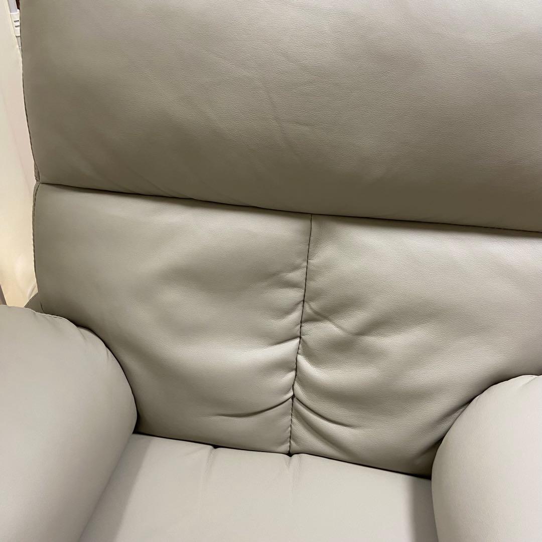 ライトグレー 電動リクライニングソファ 4月末までの出品！