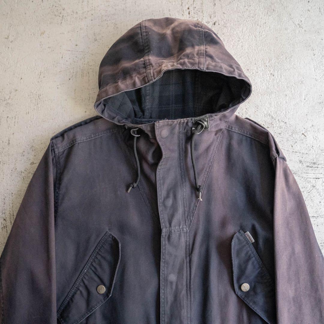 【希少】00s Carhartt 鬼フェード フィッシュテール モッズコート