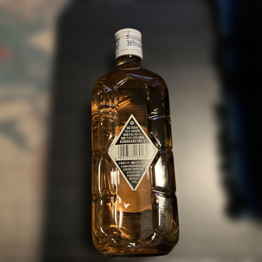 新品未開封　サントリーウイスキー角　白　淡麗辛口　700ml 送料込　古酒