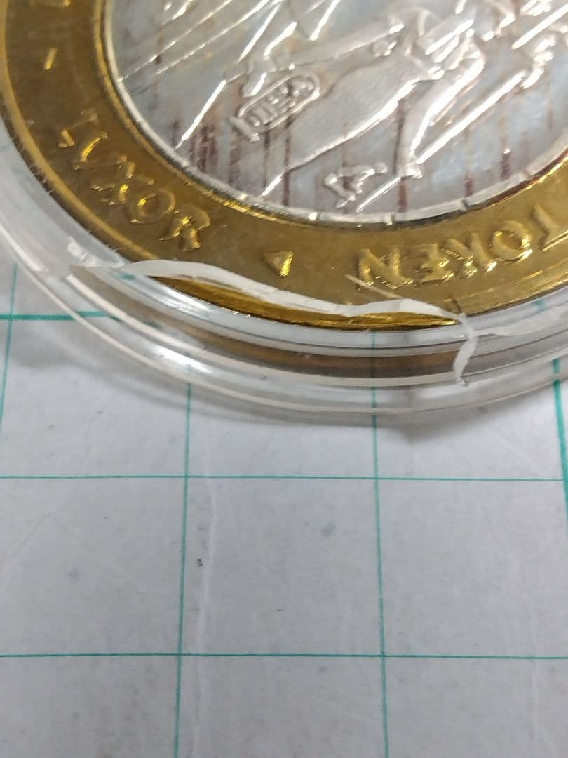 【刻印 Silver 999】合計2枚、1998年ラスベガスのカジノメダル、純銀