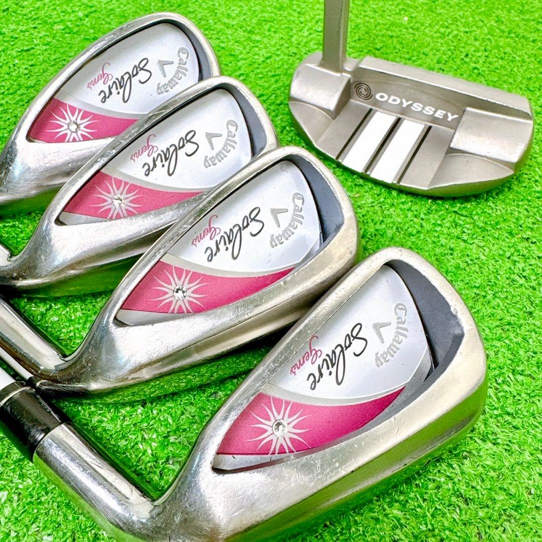 バッグ無し☆キャロウェイ ソレイユ レディース ゴルフクラブセット