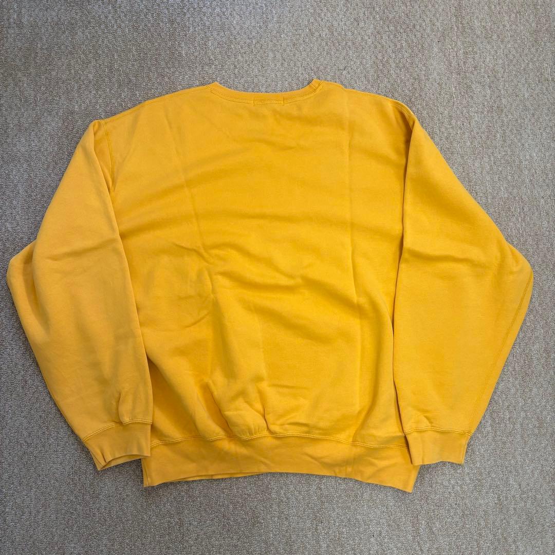 PoloByRalphLauren スウェット 刺繍ロゴ イエロー