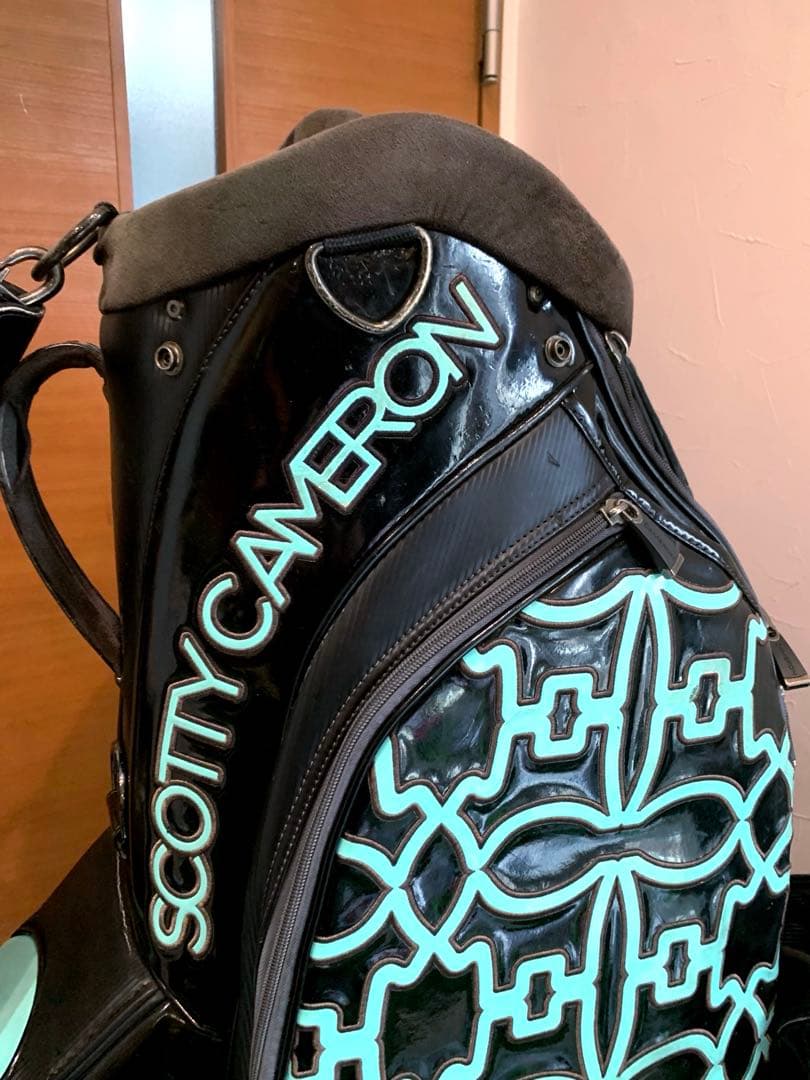 希少　正規品　スコッティキャメロン　ドッグパターン　キャディバッグ　スタッフ