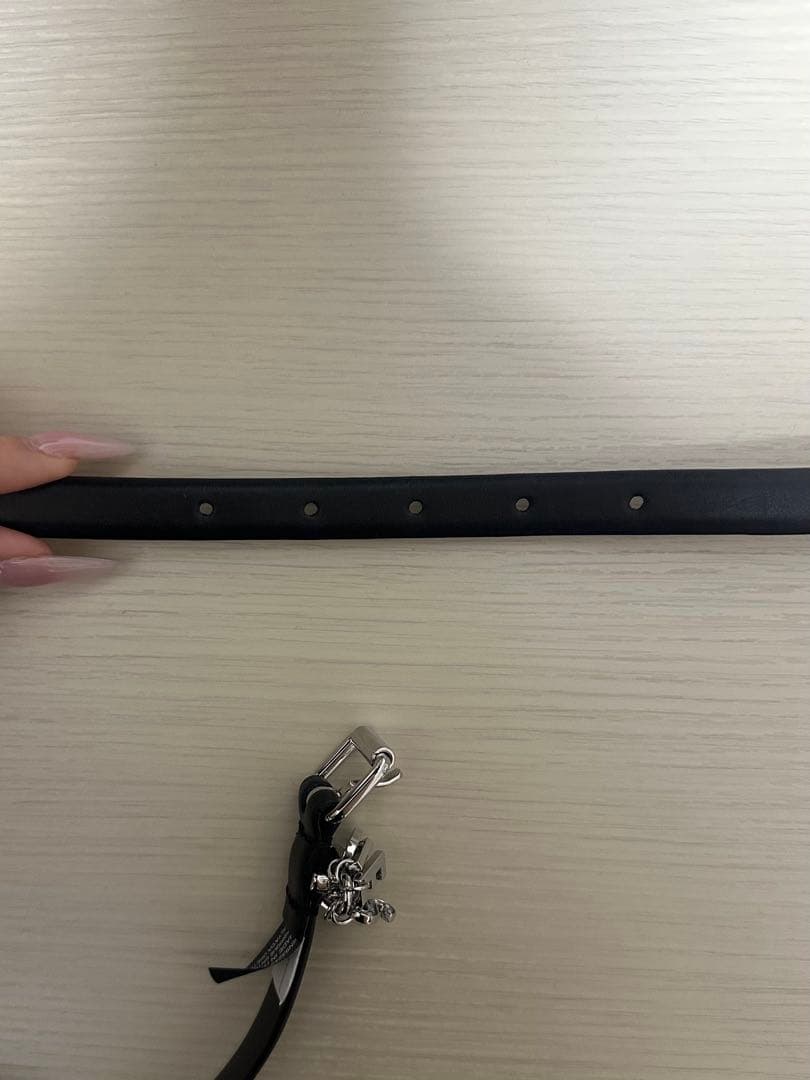 DIESEL BーCharm レザーベルト