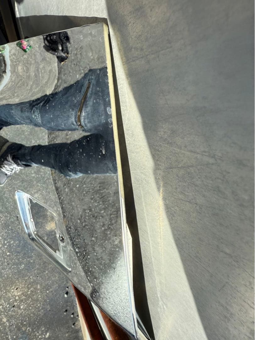 いすゞ　ギガ　メッキ　ドアプロテクター　ブリスター　ドアガーニッシュ