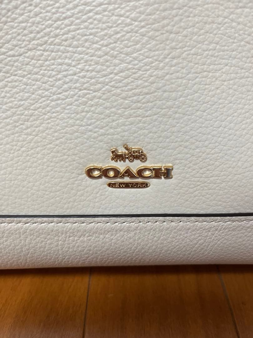 ◇コーチ　2wayバック　ハンド&ショルダーバック◇新品未使用•ホワイト