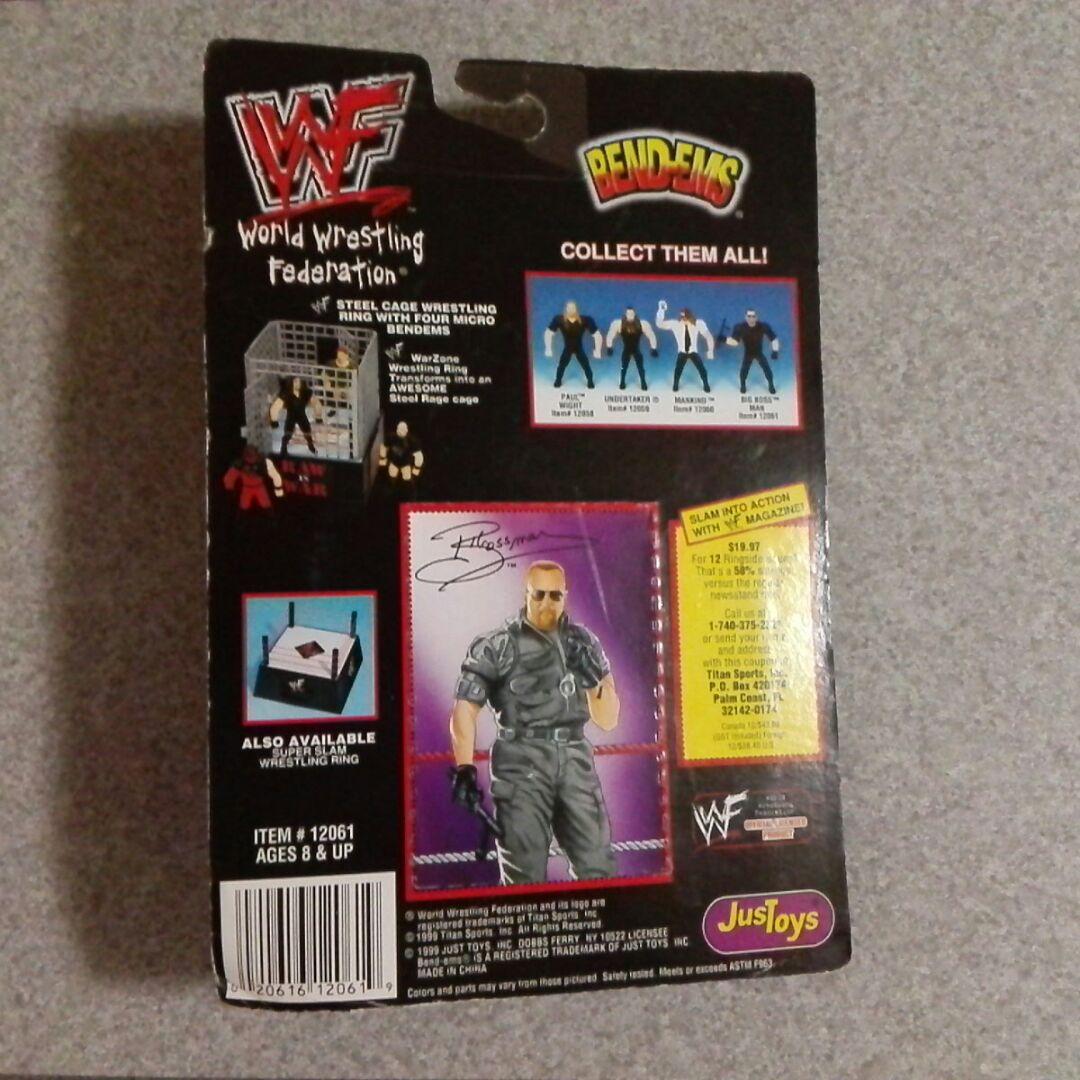 wwe wwf wcw プロレスフィギュア ビッグボスマン bendeis　レア