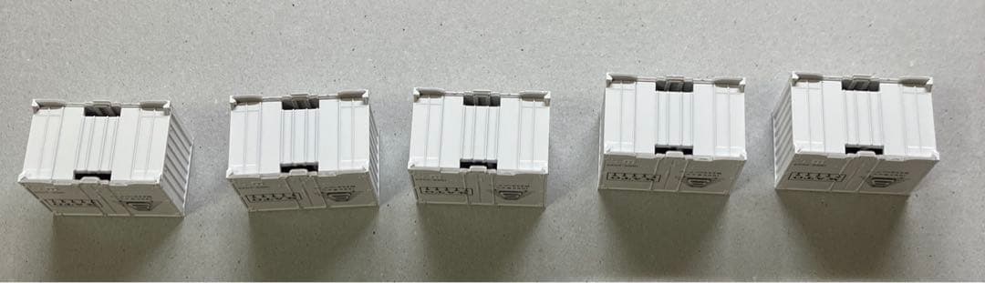 KATO 60周年記念ありがとうキャンペーン 特製コンテナ　5個セット