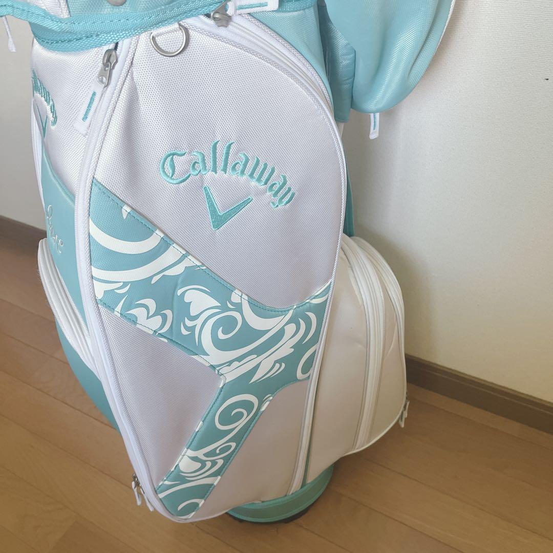 K276 Callaway レディースキャディバッグ ソレイユ マリンブルー