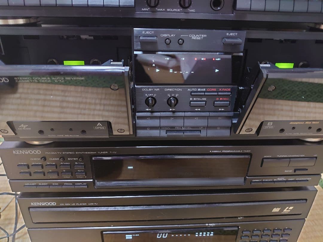 KENWOODステレオコンポ　 A-7J