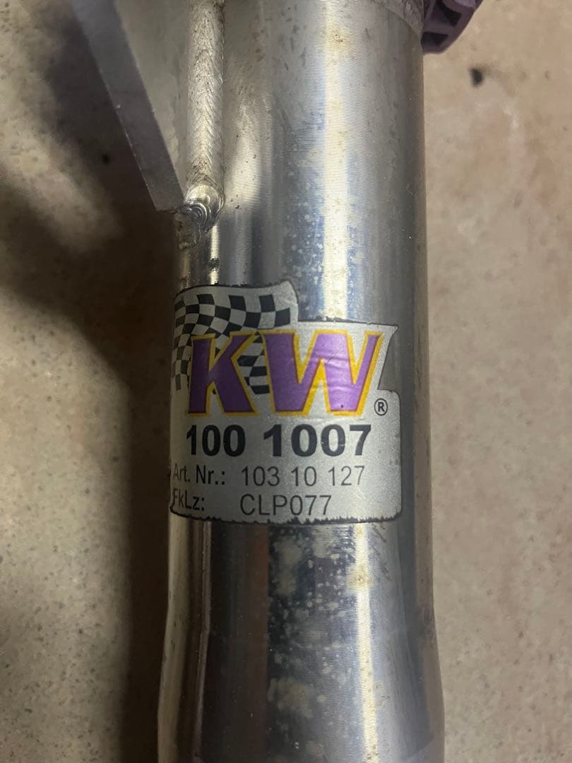 KW車高調サスペンションキット（ジャンク）オーバーホール用 ＶＷ