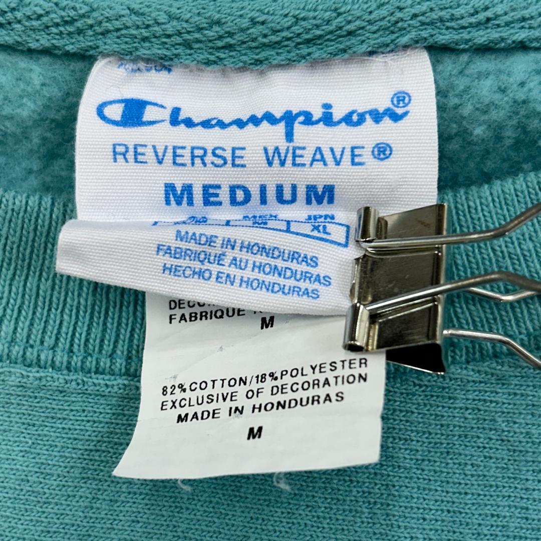 ダ*ケ様 チャンピオン　リバースウィーブ　目無し　無地　スウェット　古着　ライト