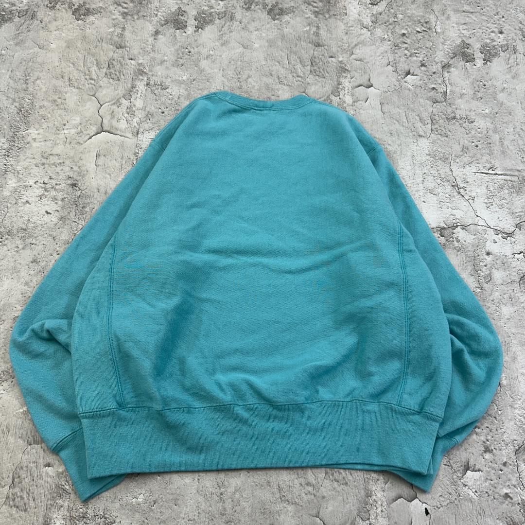 ダ*ケ様 チャンピオン　リバースウィーブ　目無し　無地　スウェット　古着　ライト